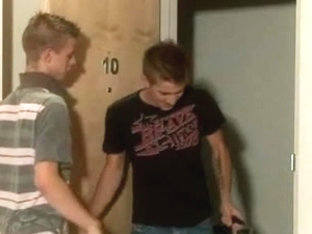 Three boys having fun