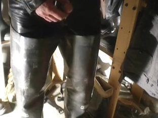 nlboots - rubber waders leather tros piss