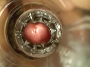 POV2016. Internal fleshlight cum pov close up