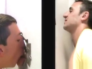 Straight guy tricked into gay gloryhole